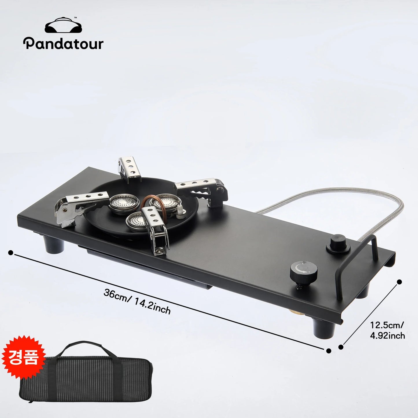 Pandatour Camping IGT 0.5UNT Gas Stove Outdoor One-Click Ignite High Efficiency Camping Table Stove High Firepower