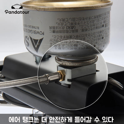 Pandatour Camping IGT 0.5UNT Gas Stove Outdoor One-Click Ignite High Efficiency Camping Table Stove High Firepower