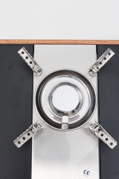 Pandatour Camping IGT 0.5UNT Gas Stove Outdoor One-Click Ignite High Efficiency Camping Table Stove High Firepower
