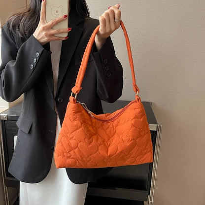 Big Soft Fabric Shoulder Side Bag for Women 2023 Spring Trend Fashion Design Cloth Hand Bags Female Handbags Tote Bags
