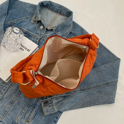 Big Soft Fabric Shoulder Side Bag for Women 2023 Spring Trend Fashion Design Cloth Hand Bags Female Handbags Tote Bags