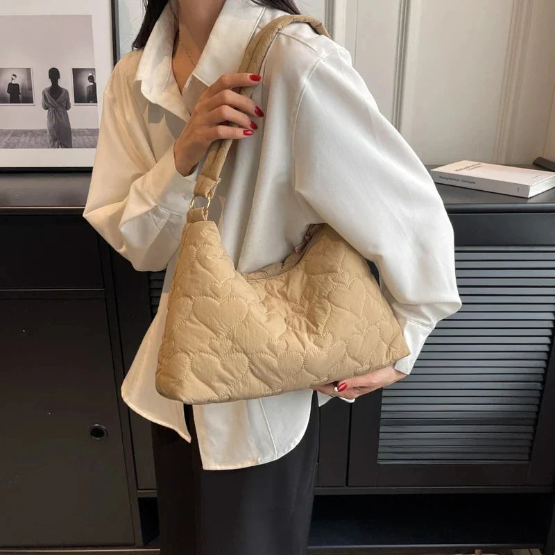 Big Soft Fabric Shoulder Side Bag for Women 2023 Spring Trend Fashion Design Cloth Hand Bags Female Handbags Tote Bags