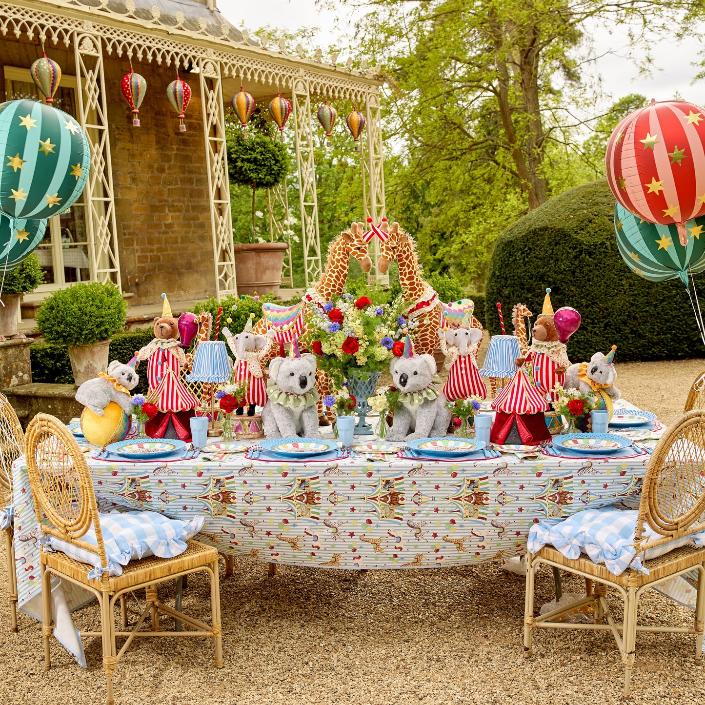 Circus Dinner Paper Plates (Set of 8)