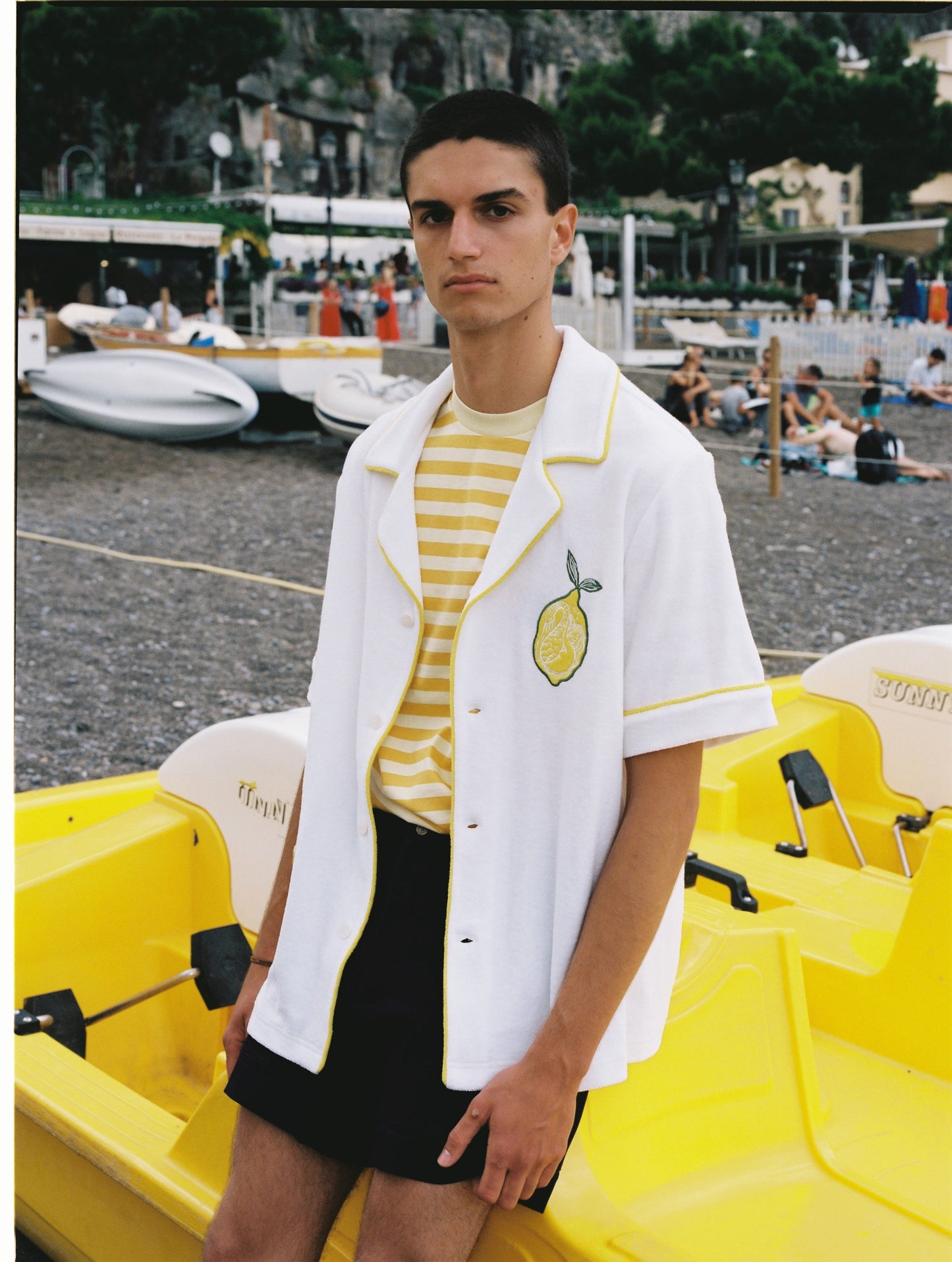 'Le Sirenuse' Limoncello Cabana (White)