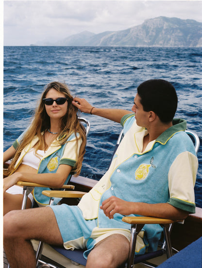 'Le Sirenuse' Limoncello Cabana (Color Block)