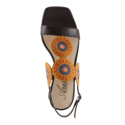 AZURA BROIDER SANDALS