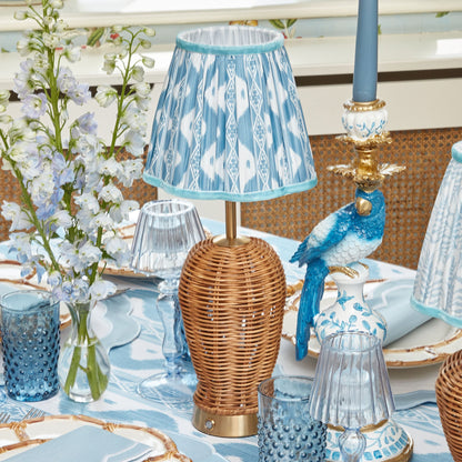 Trio of Rechargeable Rattan Lamps