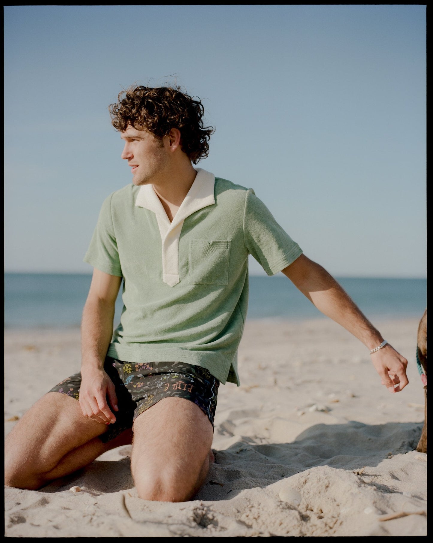 Polo - Green (Terrycloth)