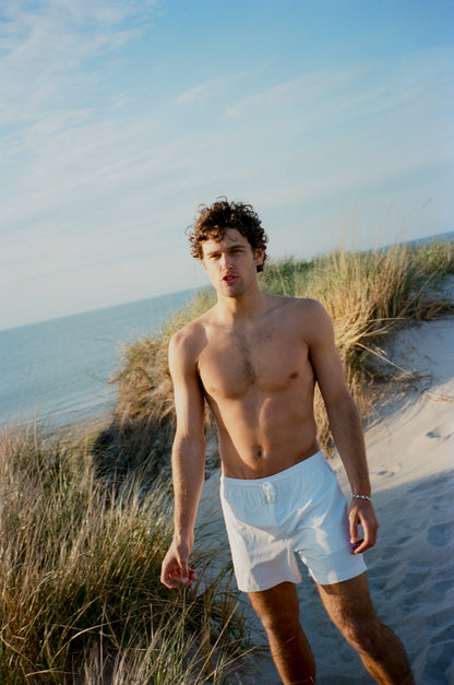 Swim Trunks - White