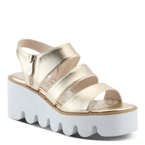AZURA CORRIGATE SANDALS