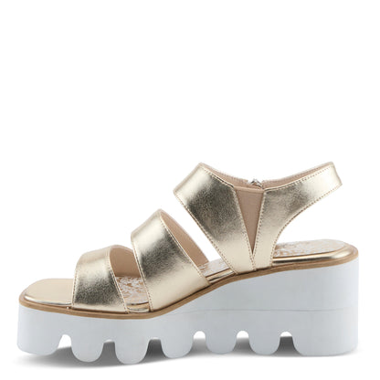 AZURA CORRIGATE SANDALS