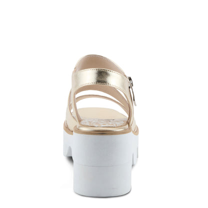 AZURA CORRIGATE SANDALS