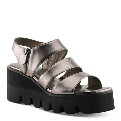 AZURA CORRIGATE SANDALS