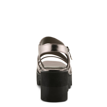 AZURA CORRIGATE SANDALS
