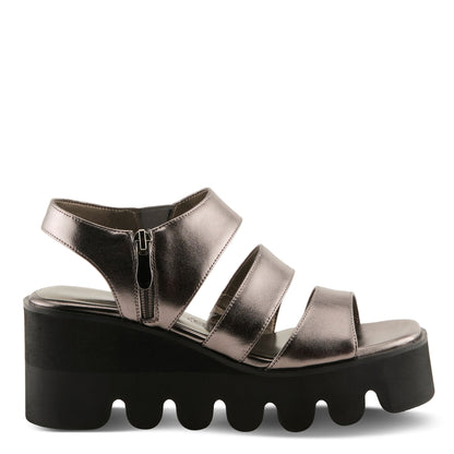 AZURA CORRIGATE SANDALS