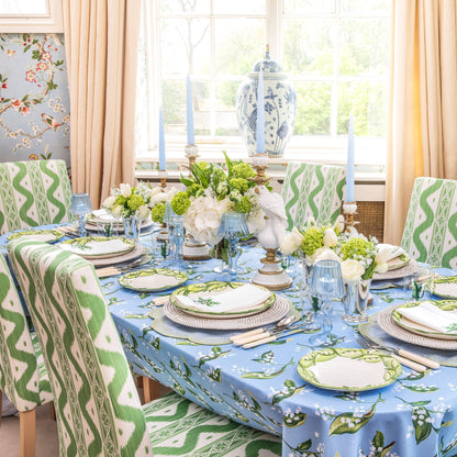 White Lily of the Valley Linen Napkins (Set of 4)