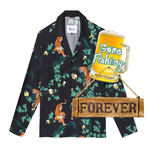 Crouching Tiger, Hidden Beverage (Long-Sleeve)
