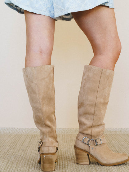 Dahlia Boot - Beige