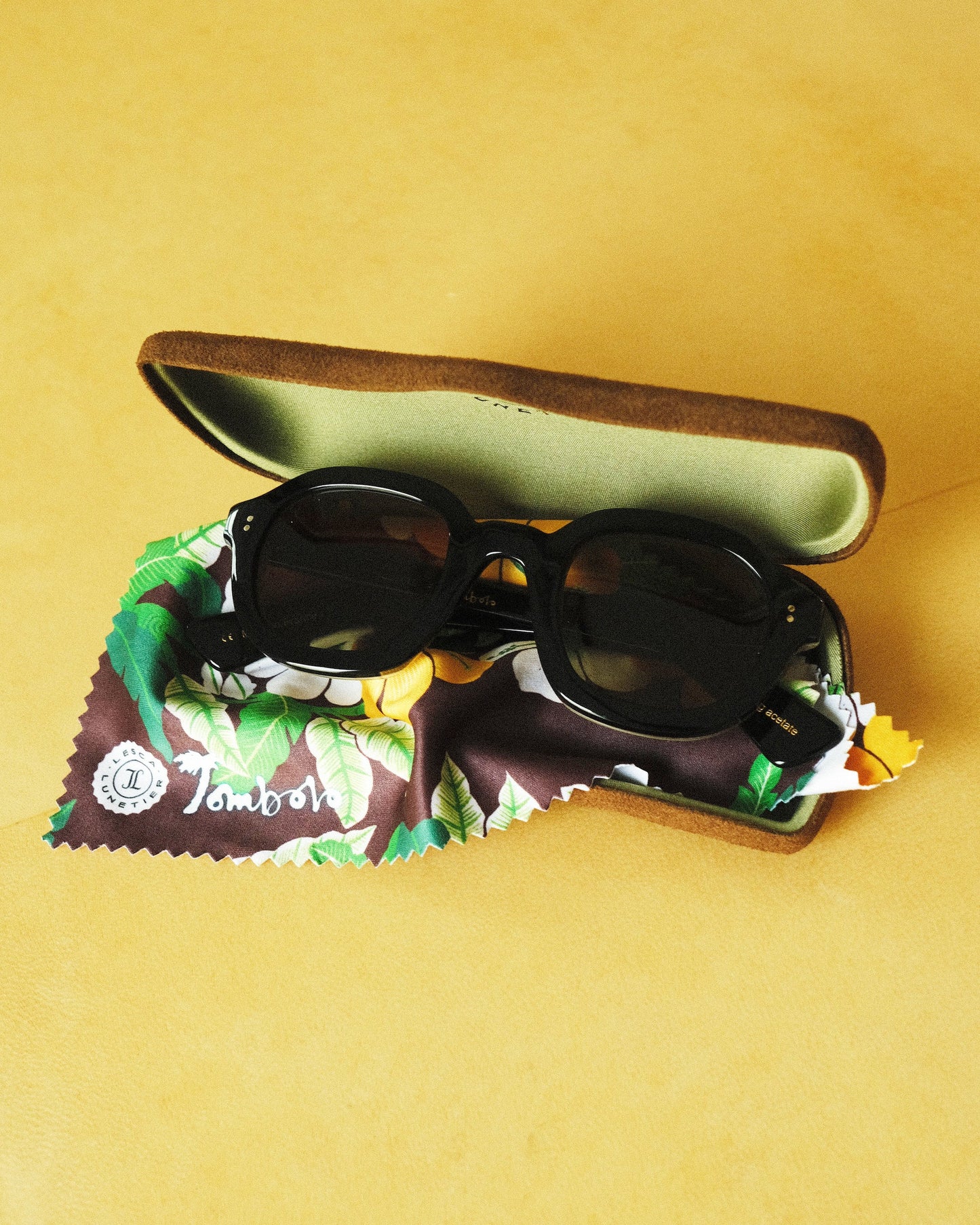 Lesca Lunetier x Tombolo (Charcoal Organic Lenses)