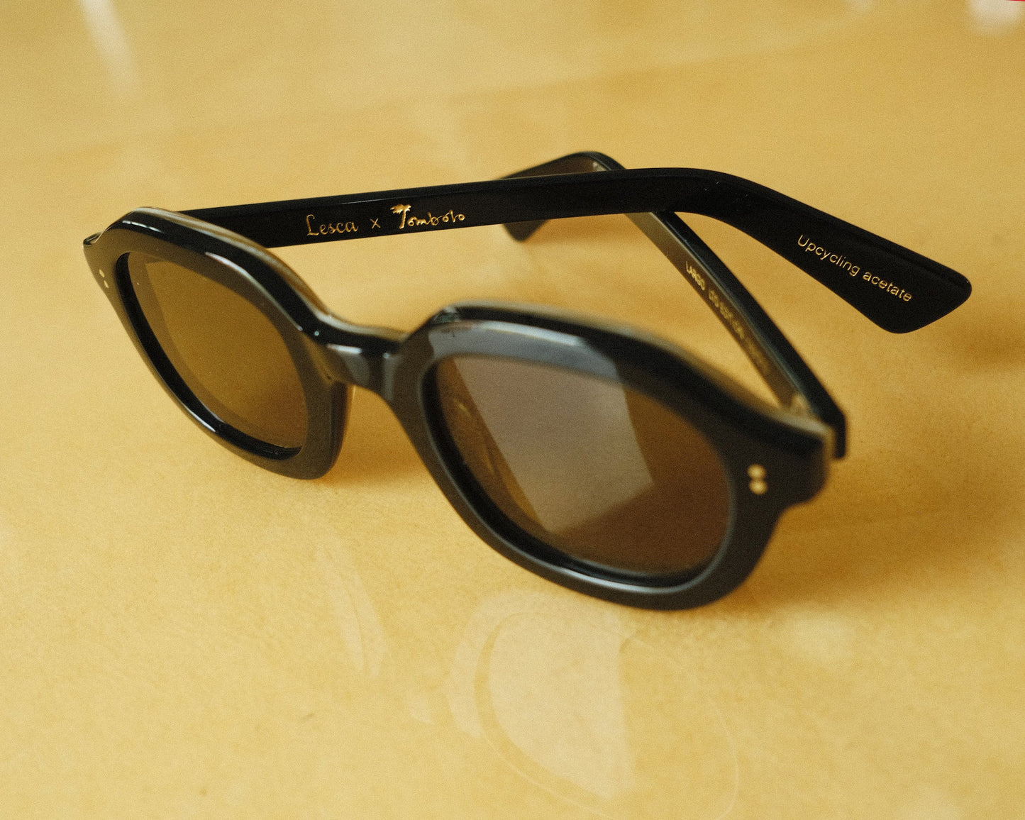 Lesca Lunetier x Tombolo (Charcoal Organic Lenses)