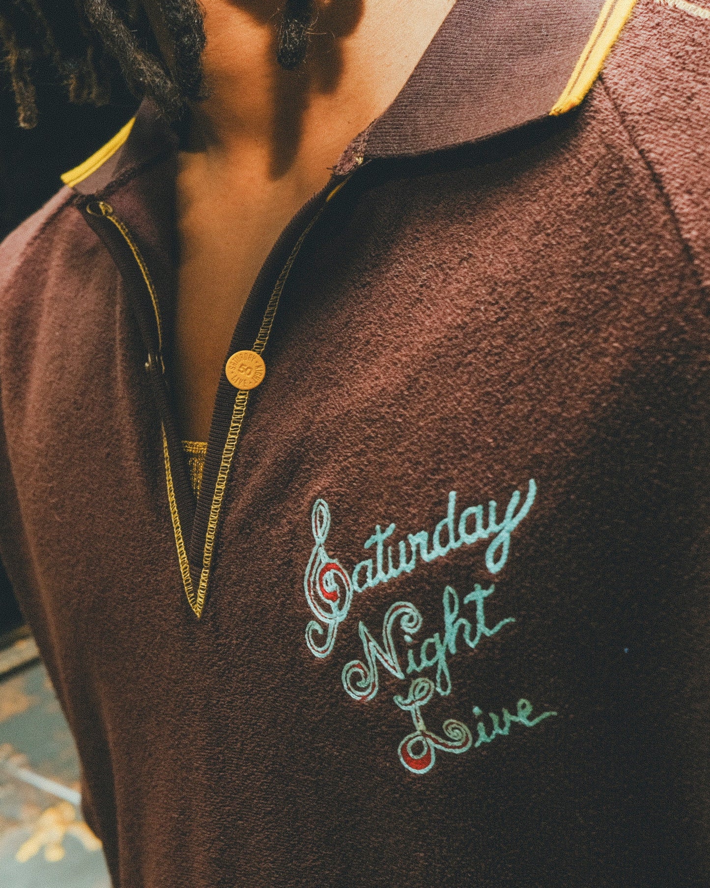 'SNL' Raglan Terry Polo