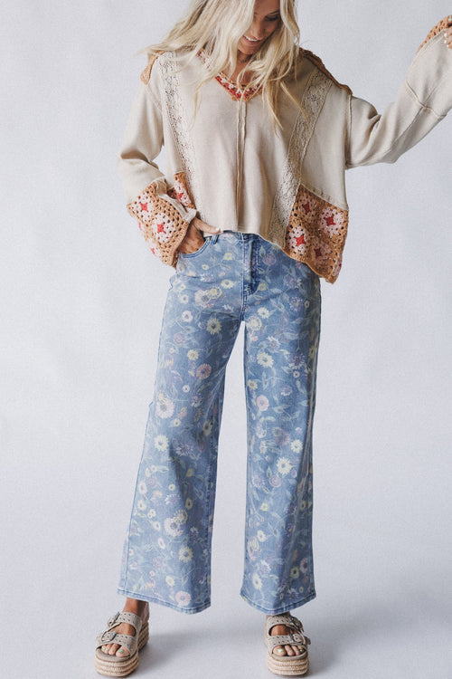 Botanical Garden Pants - Denim - Pre Order