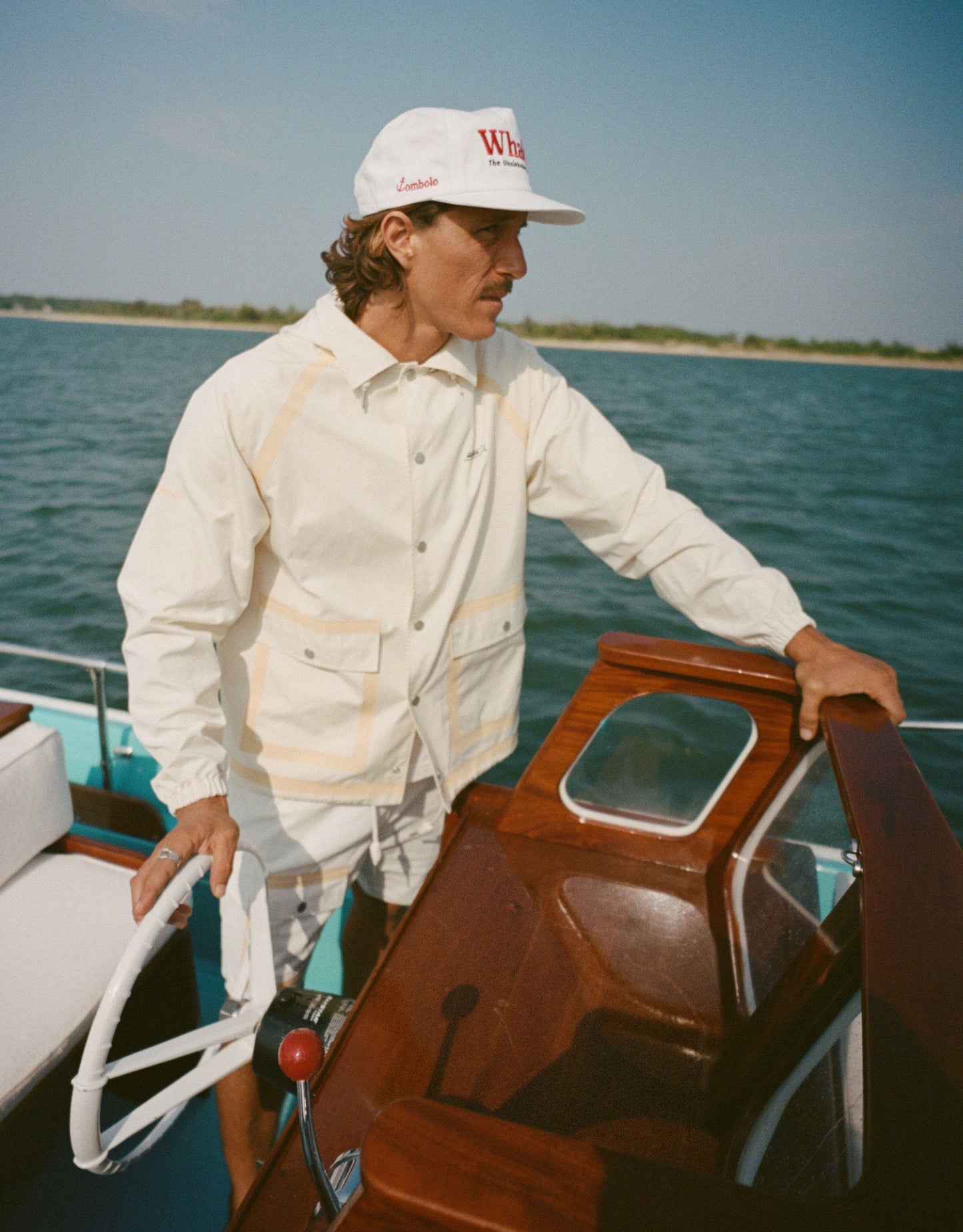 'Boston Whaler: Unsinkable Legend' 5-Panel Souvenir Cap (White)