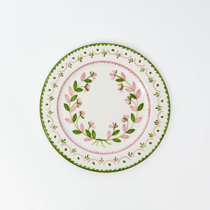 Green & Pink Josephine Garland Starter Plate