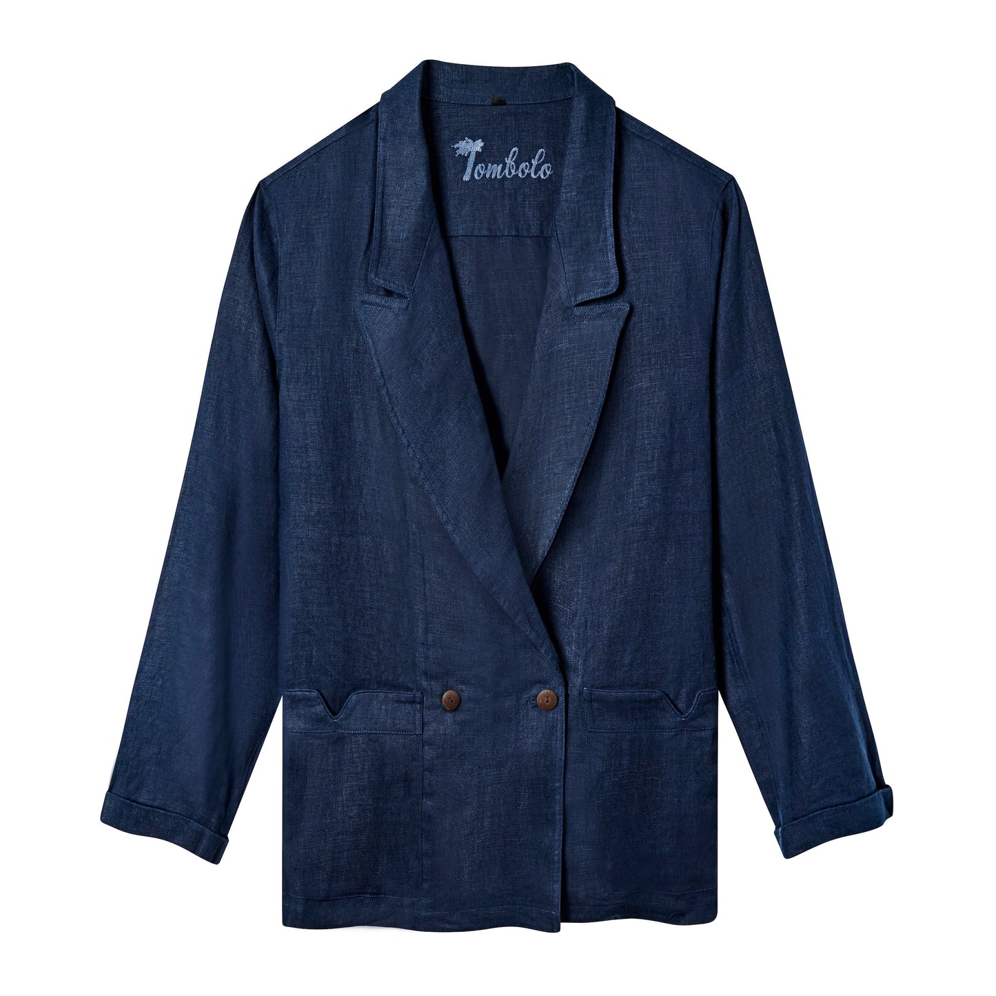 Easy-Going Jacket (Navy Linen)