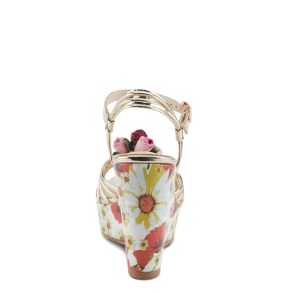 AZURA FLORAROSE SANDALS