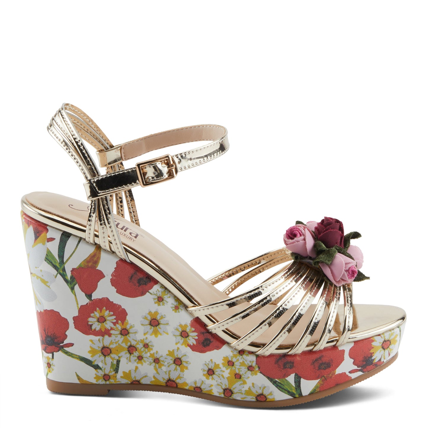 AZURA FLORAROSE SANDALS
