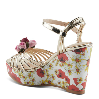 AZURA FLORAROSE SANDALS