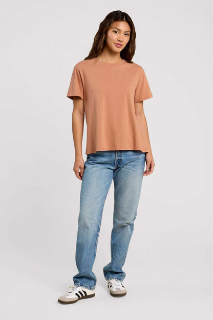 Vintage Cotton Everyday T-Shirt | Clay