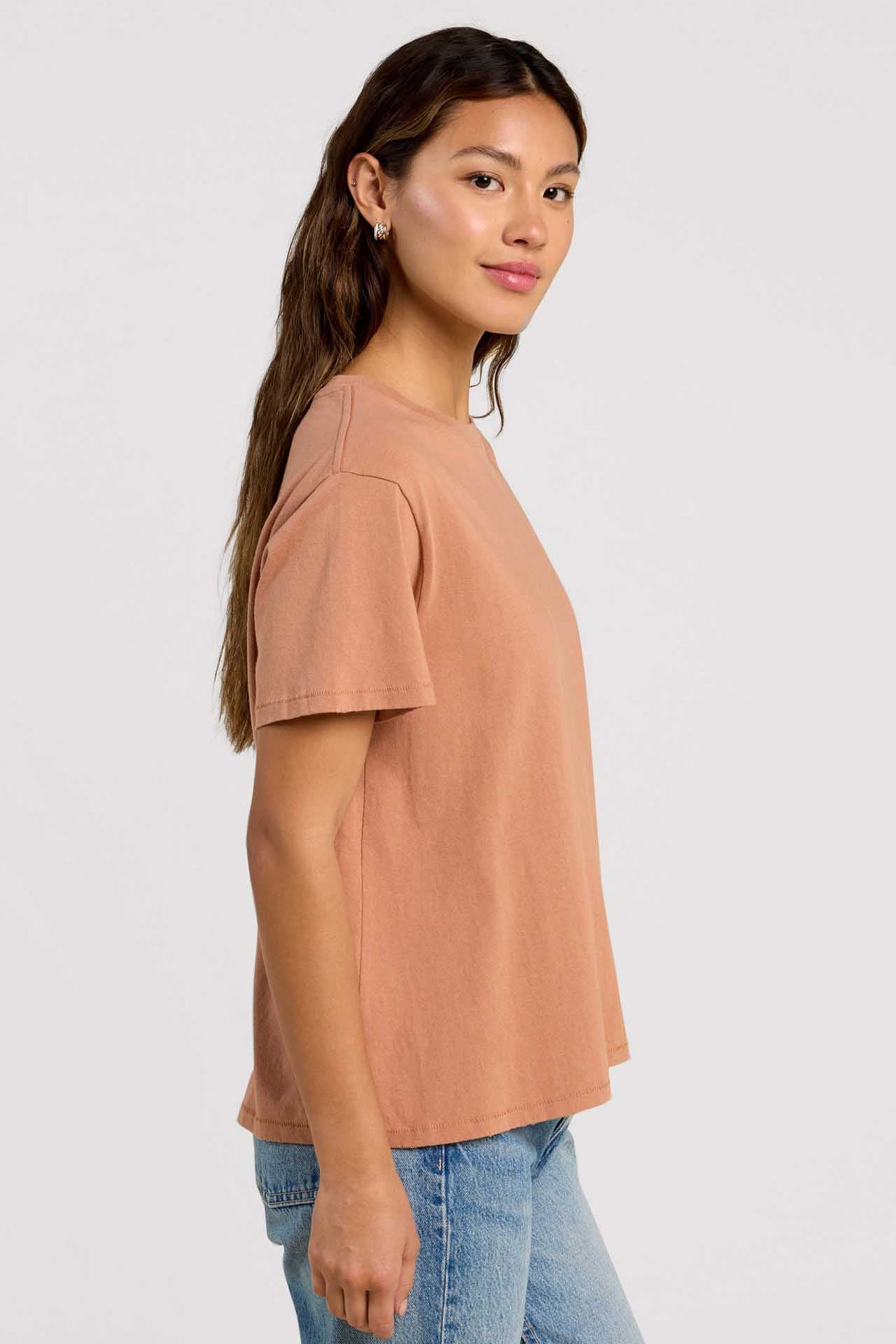 Vintage Cotton Everyday T-Shirt | Clay
