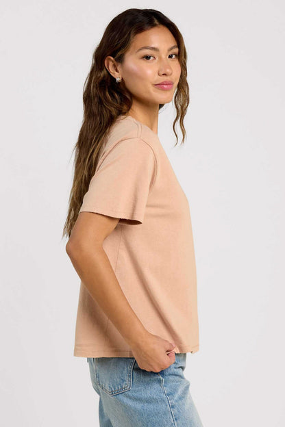 Vintage Cotton Everyday T-Shirt | Sand