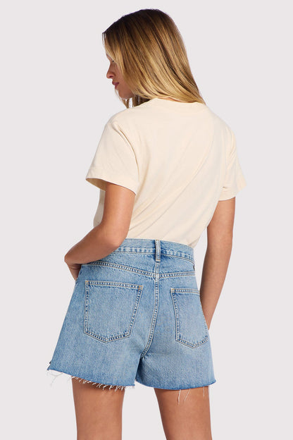 Soft Cotton Everyday T-Shirt Bodysuit | Bone