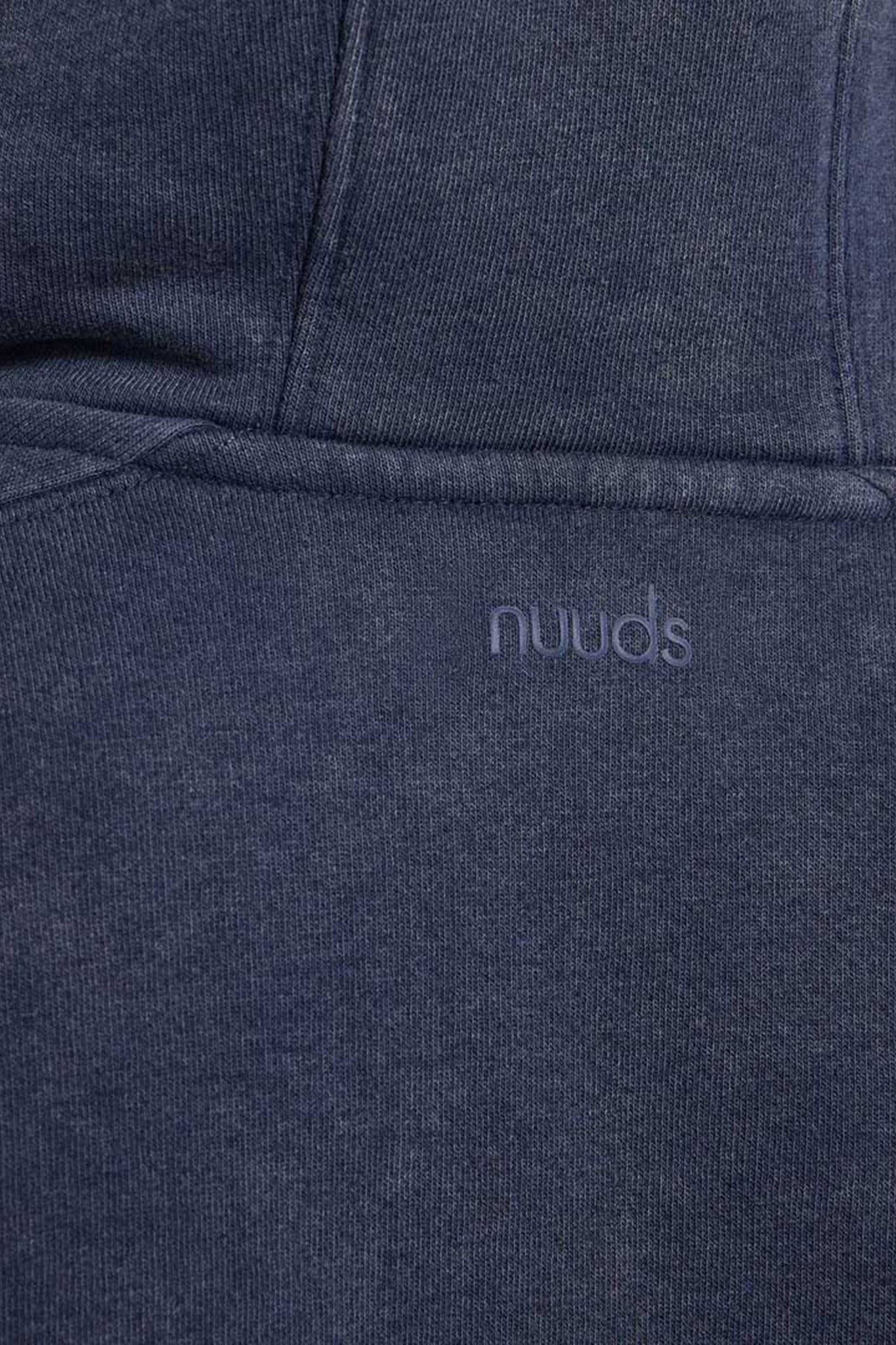 Vintage Fleece Cropped Hoodie | Washed Navy