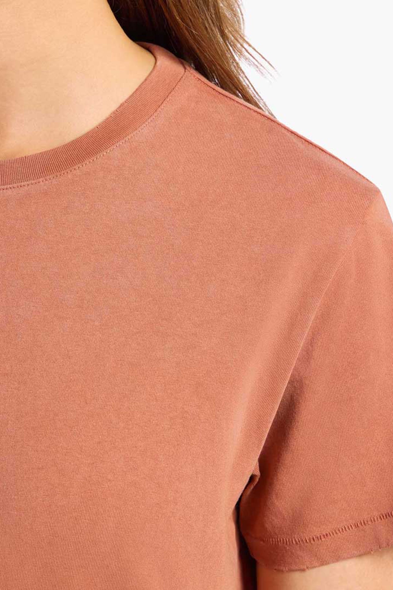 Vintage Cotton Everyday T-Shirt | Washed Clay