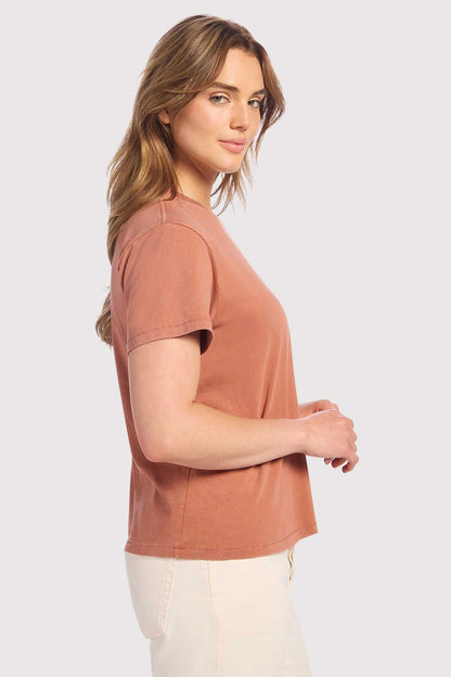 Vintage Cotton Everyday T-Shirt | Washed Clay