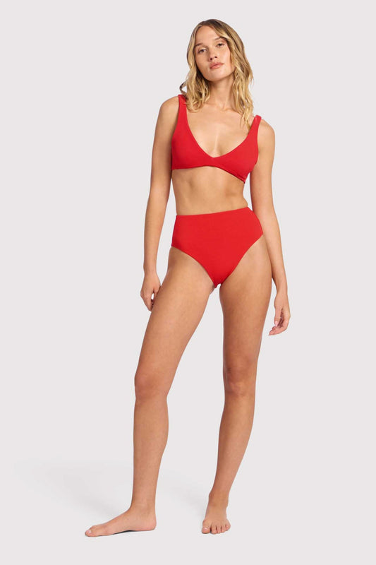 High Waist Bikini Bottom | Chili
