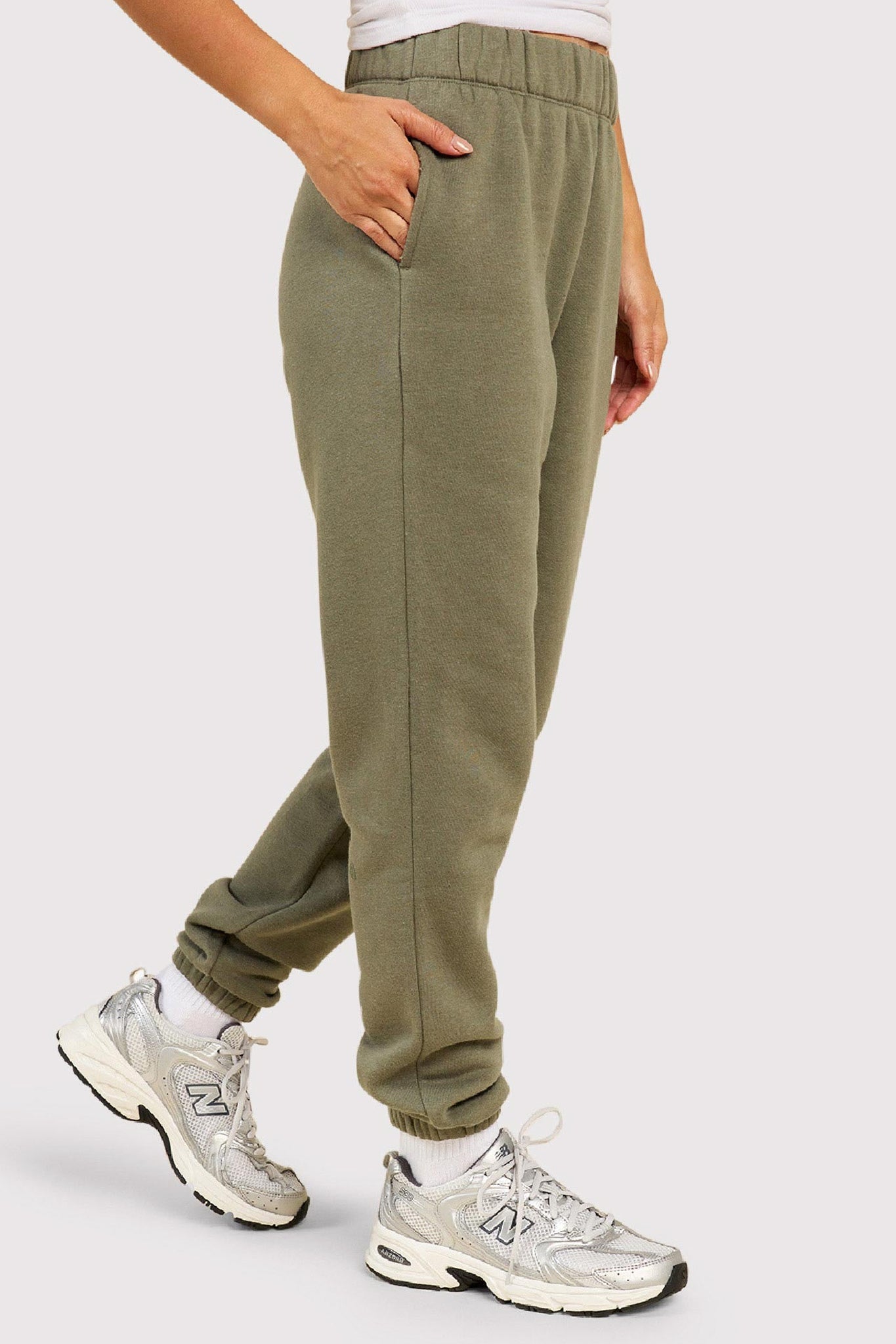 Vintage Fleece Jogger | Olive