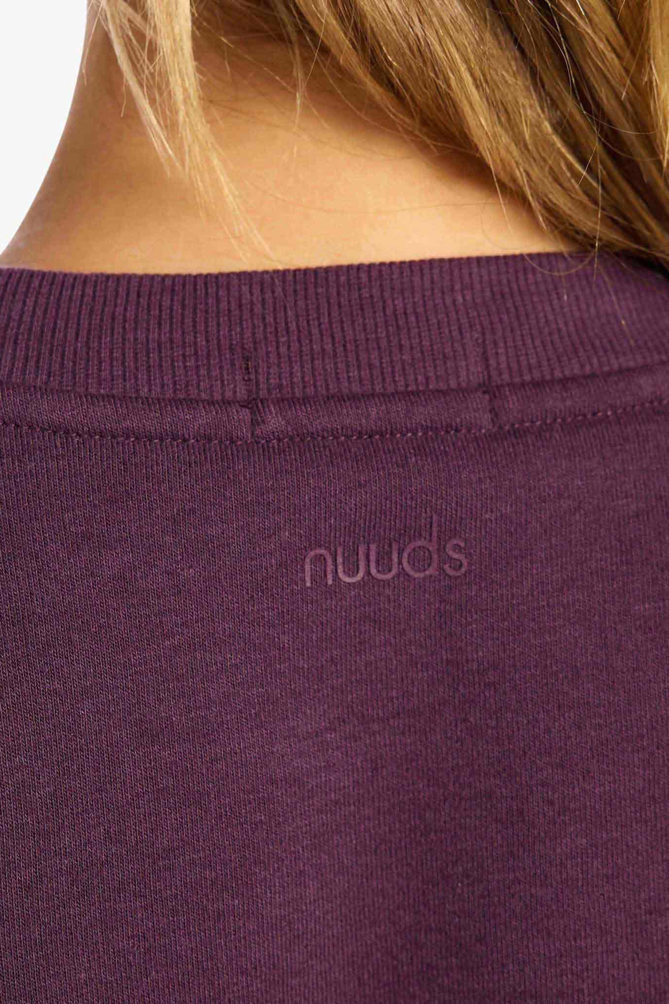 Vintage Fleece Crewneck | Plum