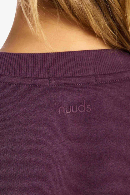Vintage Fleece Crewneck | Plum