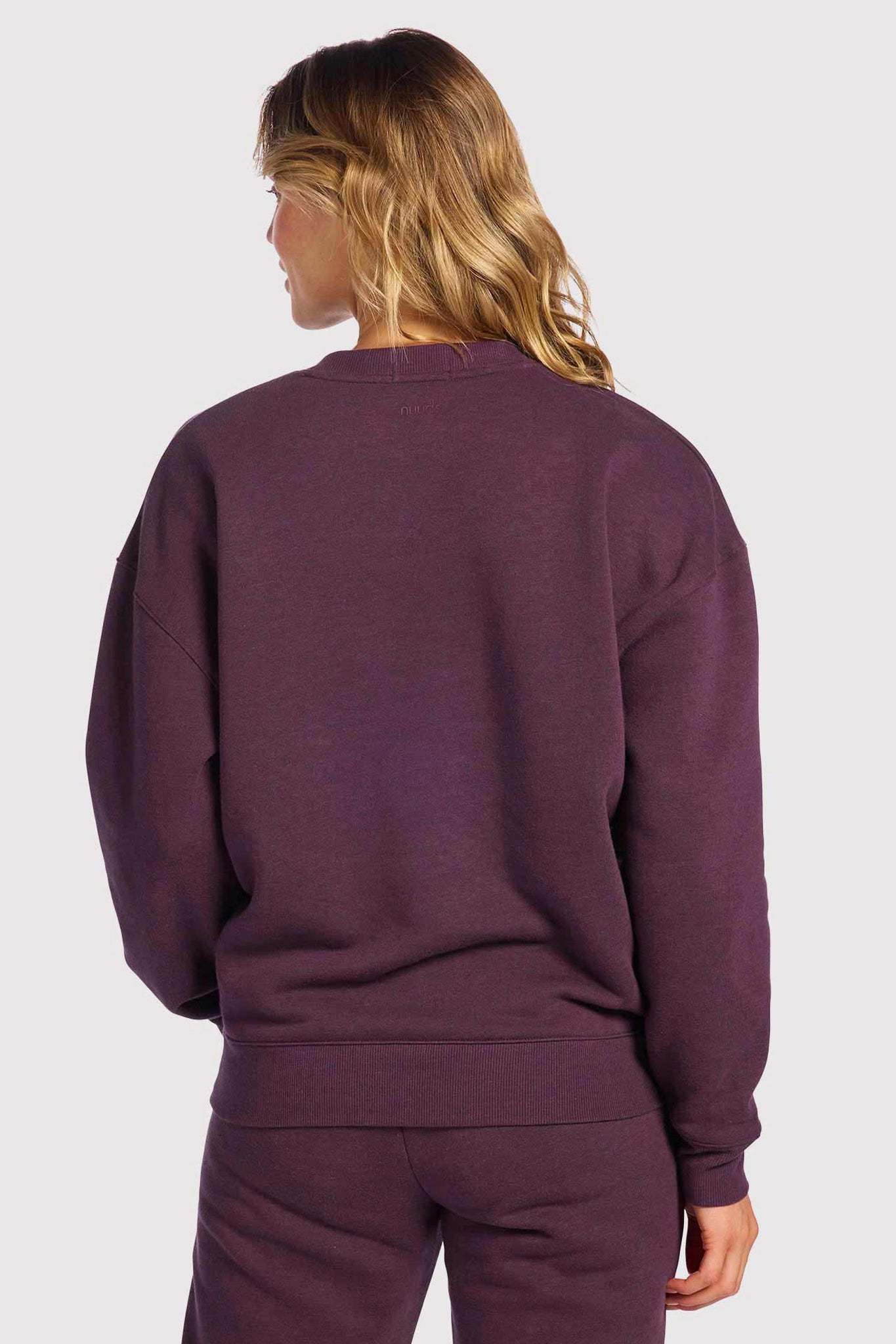 Vintage Fleece Crewneck | Plum