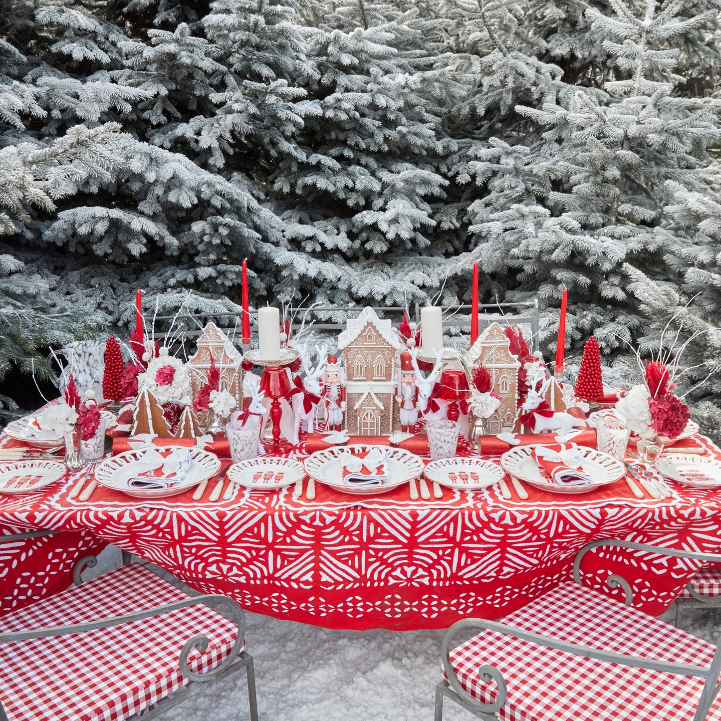 Red Candles (Set of 8)