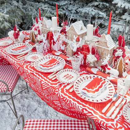 Red Candles (Set of 8)