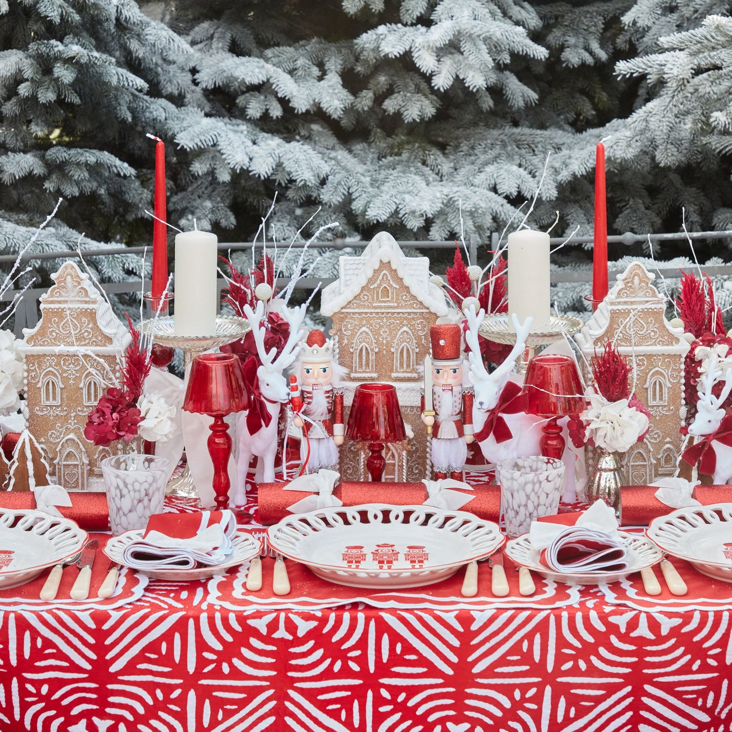 Red Candles (Set of 8)