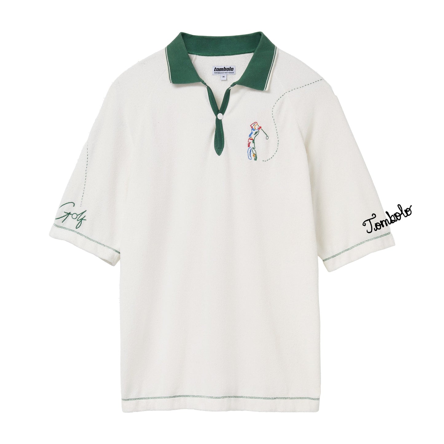 Customizable Raglan Terry Polo (Golf)