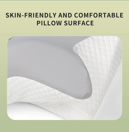 2025 NEW Butterfly Ergonomic Contour Memory Foam Pillow Side Sleeper Orthopedic Sleep Pillow Cervical Neck Pillow
