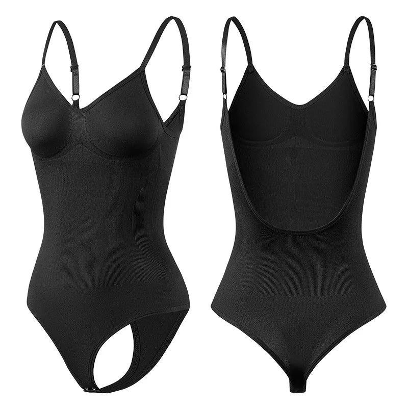 Butt Lifter Seamless Thong Bodyshaper Women Fajas Recycled Medium Control Eco-Friendly Breathable Shapewear Tummy Control